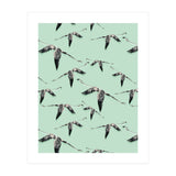 Flight of flamingos (Print Only) thumbnail