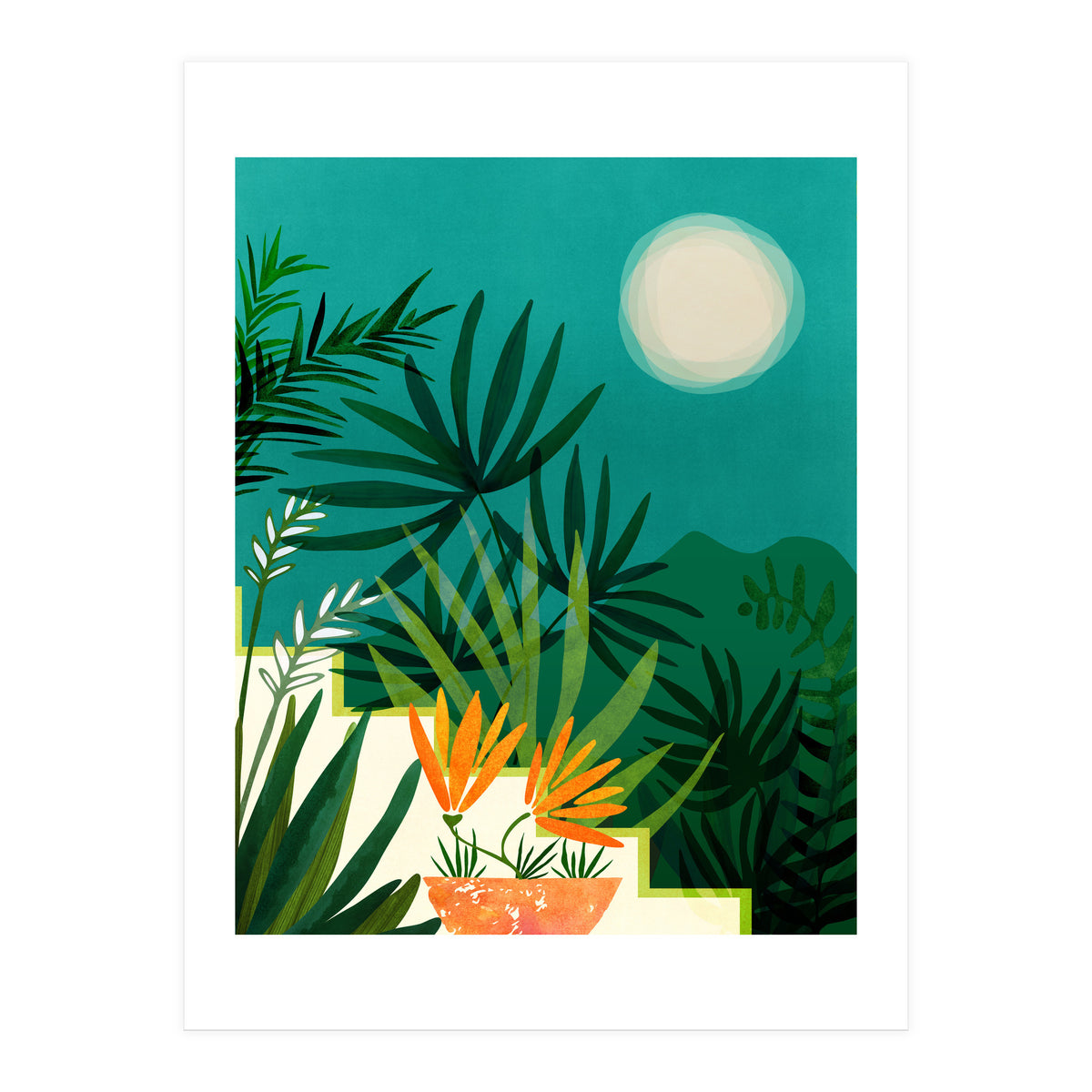 Tropical Moonlight (Print Only)