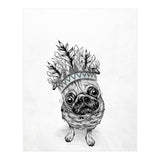 Indian Pug (Print Only) thumbnail