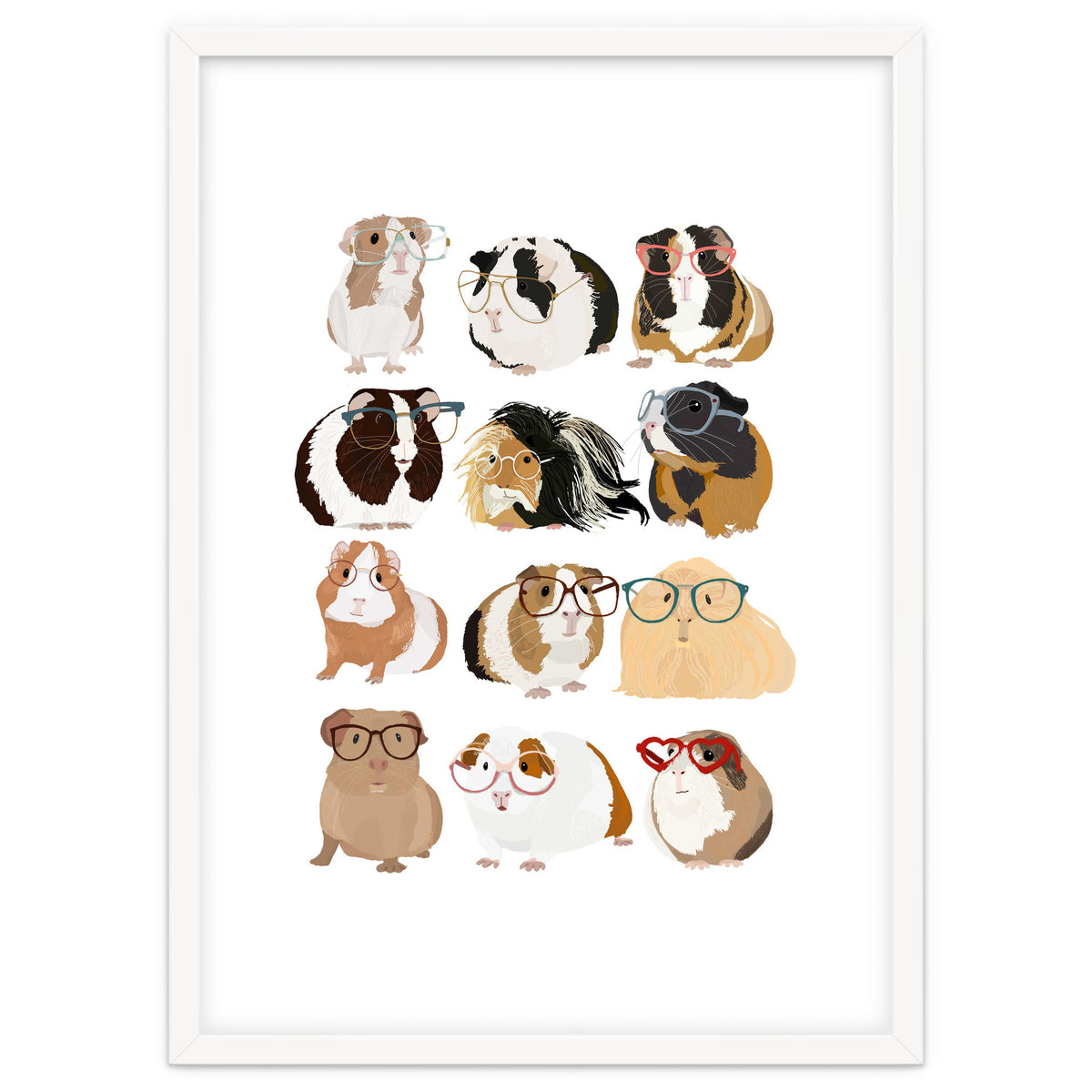 Guinea Pigs in Glasses