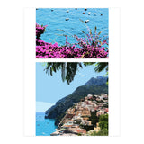 Positano flowers in Paints  (Print Only) thumbnail