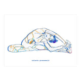 Seated Angle Pose (Print Only) thumbnail