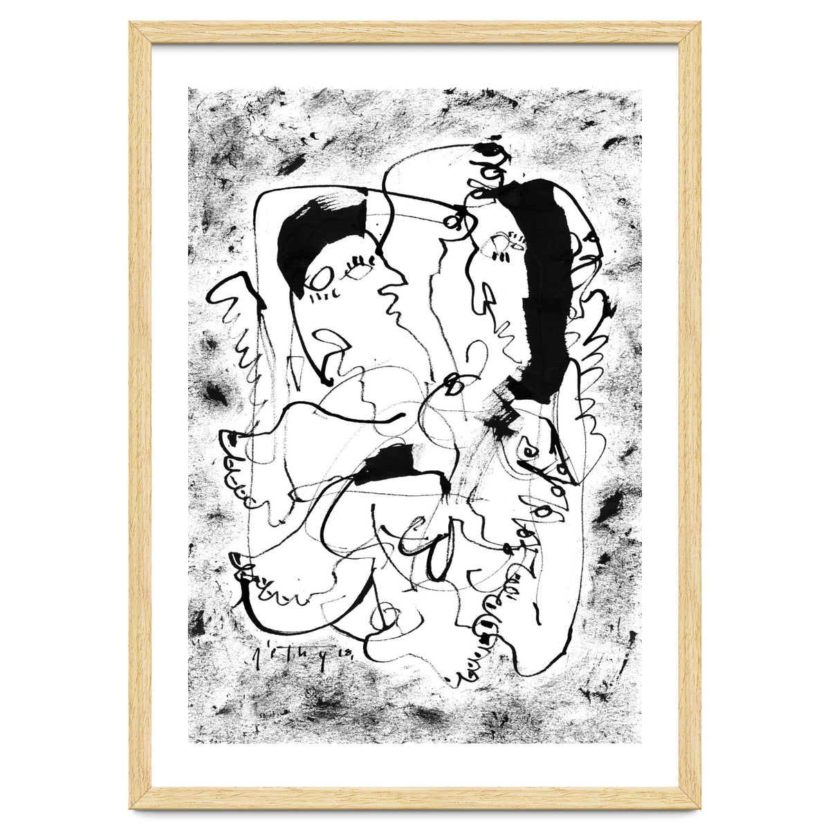 Dancing Forever - b&w