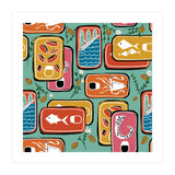Canned Goods Blue Cadet (Print Only) thumbnail