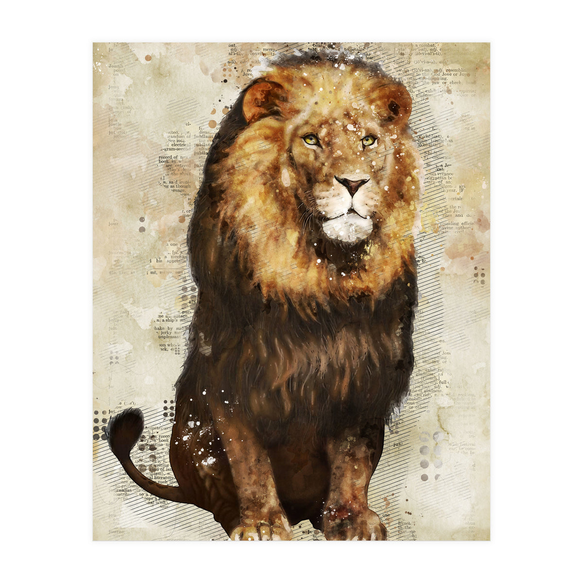 Lion (Print Only)