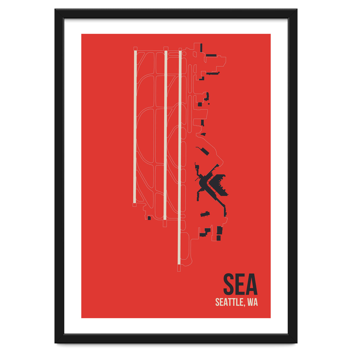 Seattle Airport Layout