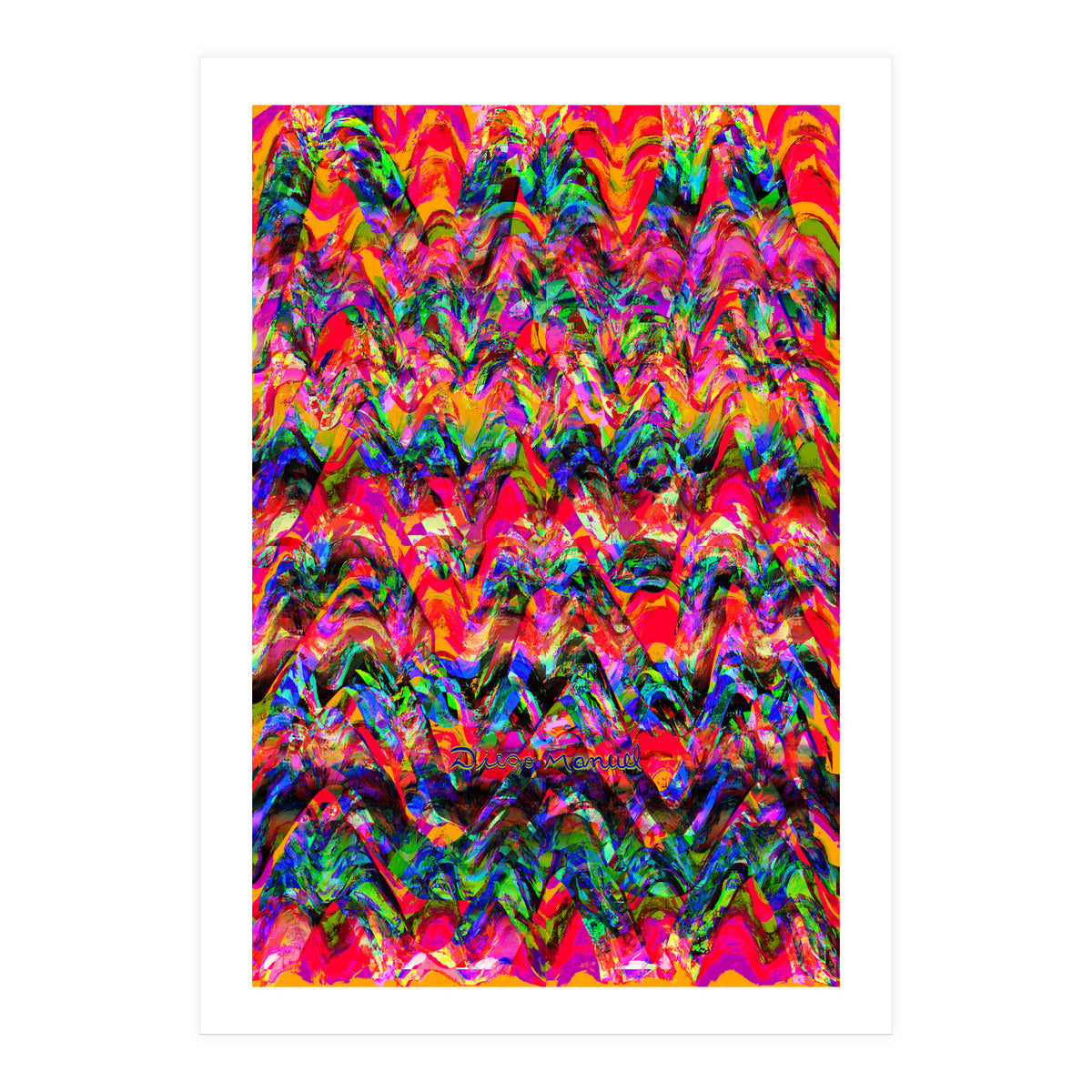 New Graffiti B 72 (Print Only)