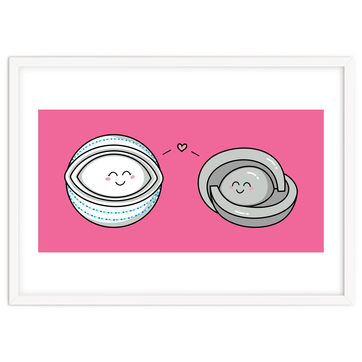 Kawaii Cute Timeless Mothership and Lifeboat Time Machines