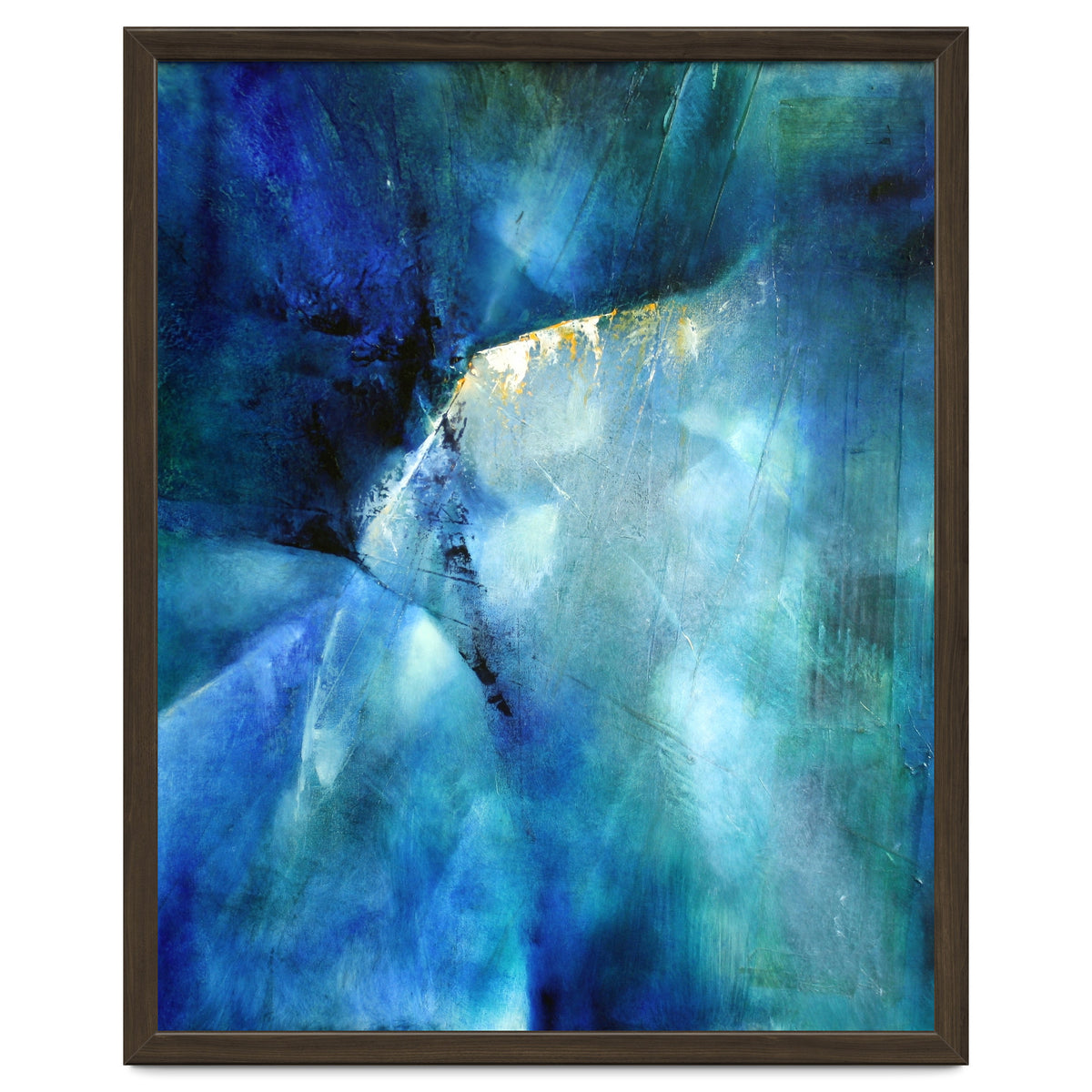 Komposition In Blau - blue composition