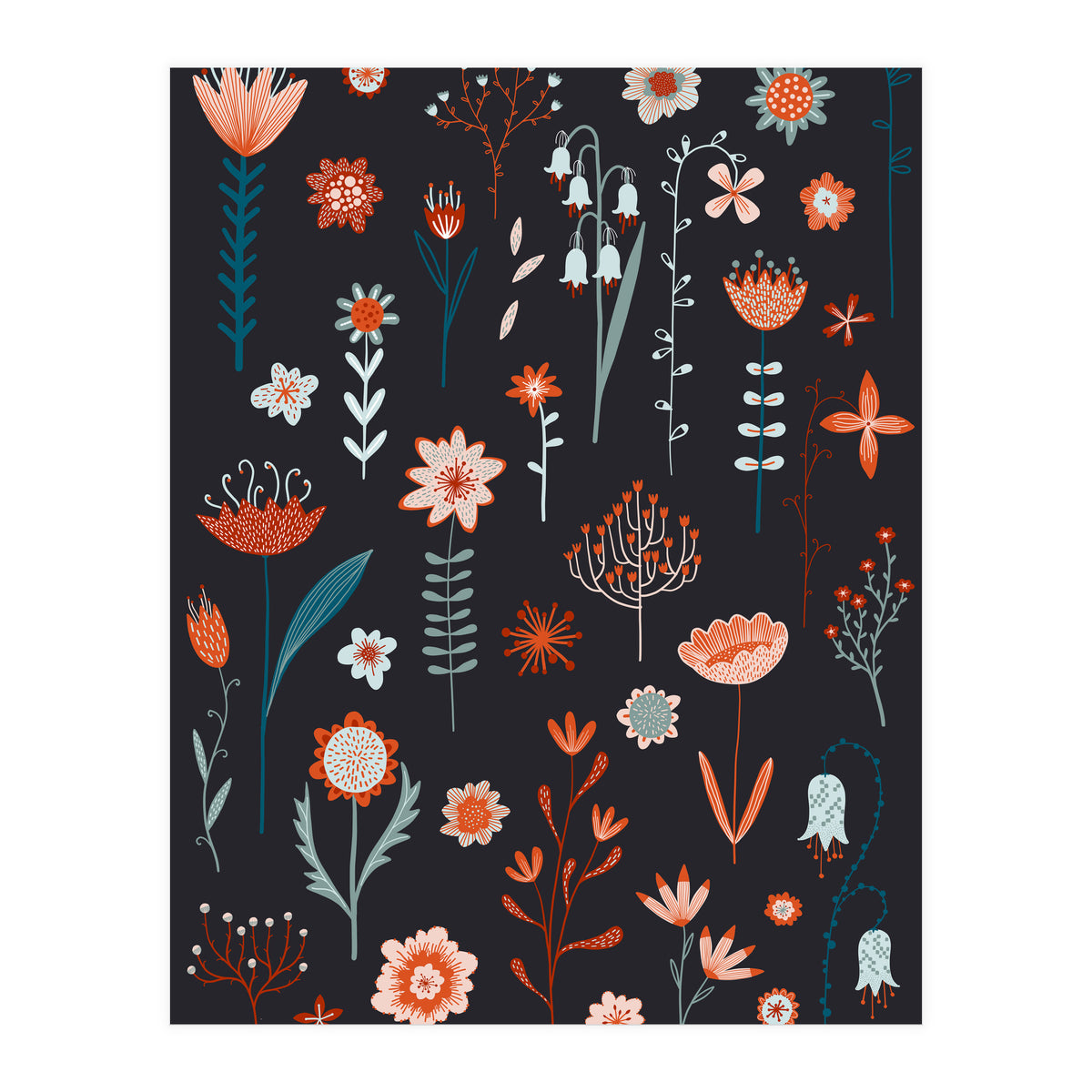 Flowers Of The Summer Dark (Print Only)