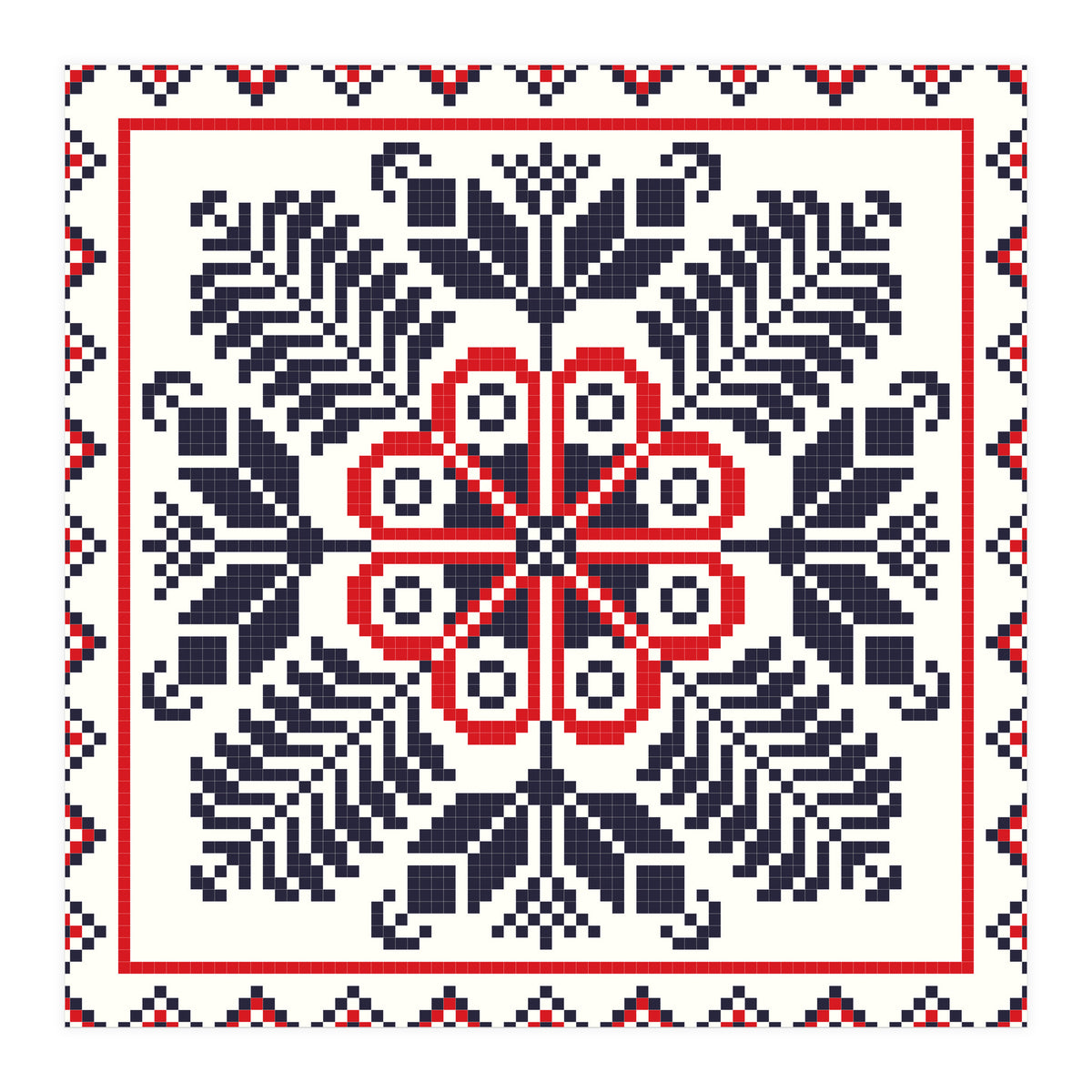 Romanian Traditional Pattern 1 (Print Only)