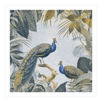 Fantastic Peacock Kings Gold Look (Print Only)