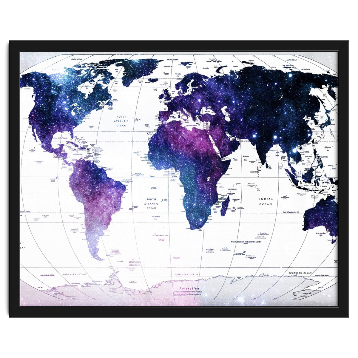 ALLOVER THE WORLD-Galaxy map