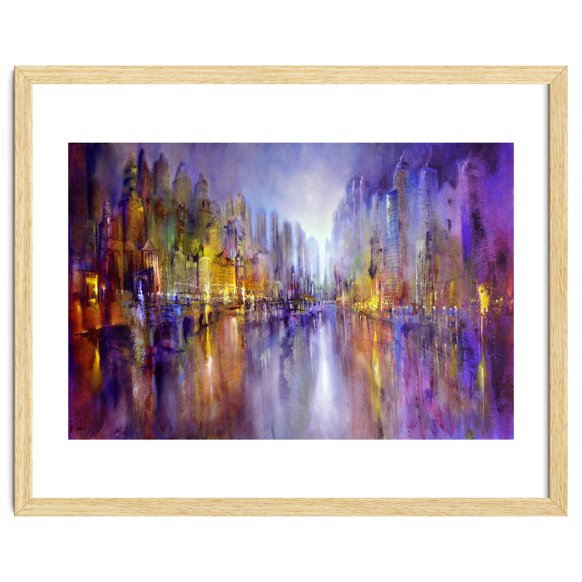 Stadt Am Fluss - city on the riverside