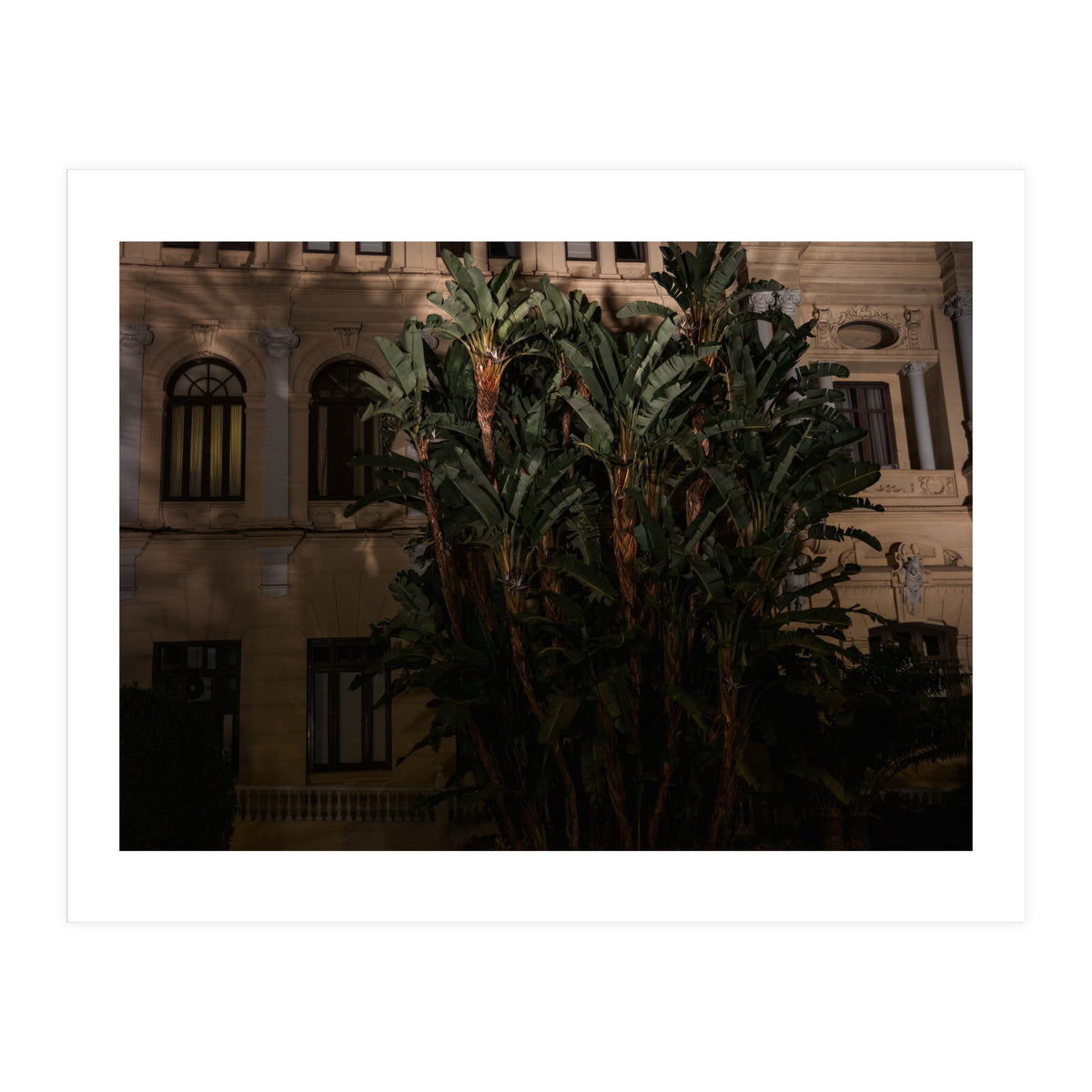 Malaga at Night (Print Only)