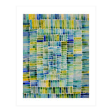 Abstract rectangle pattern in green (Print Only) thumbnail