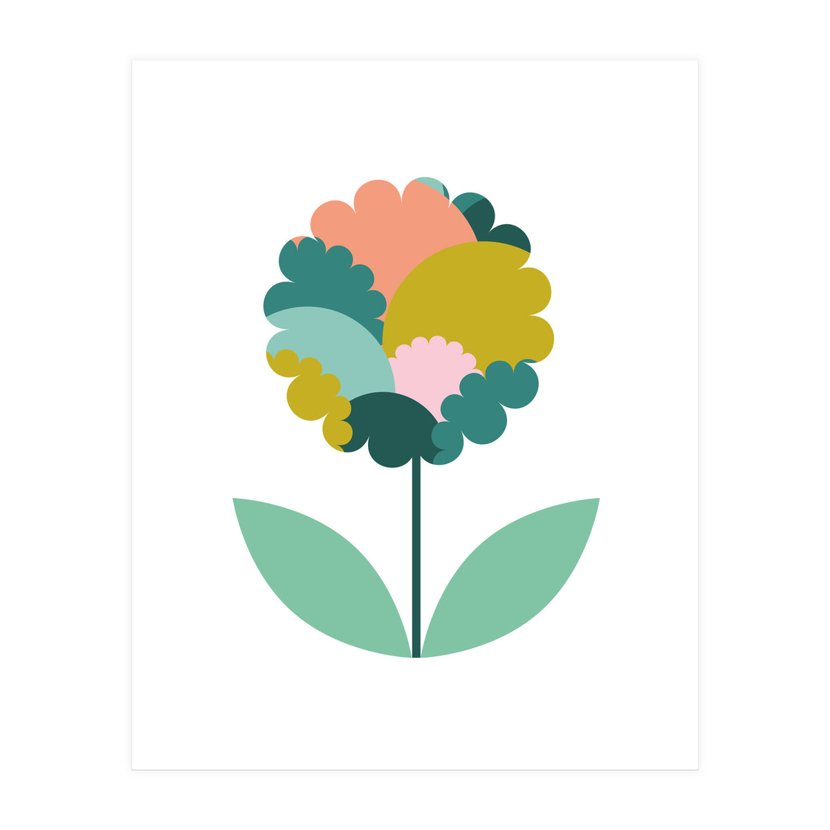 Big flower (Print Only)