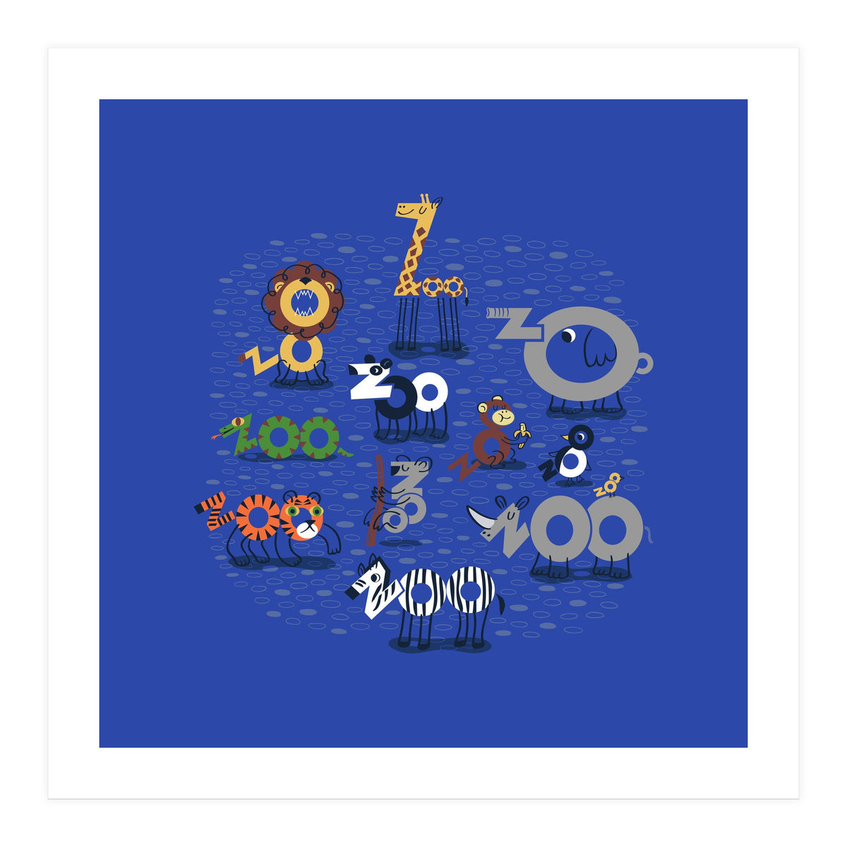 Zoo Animals (Print Only)