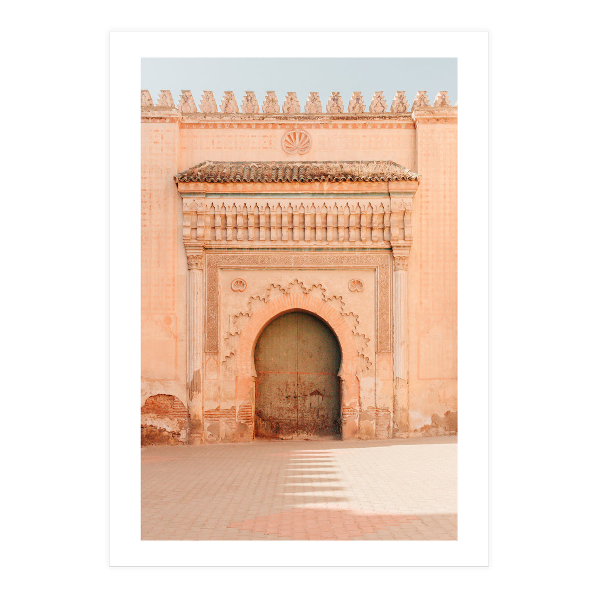 Grand Moroccan Door Marrakech (Print Only)