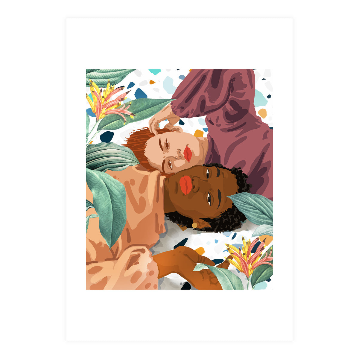 Love Is Not A Color. Character Is Not A Shade Of Skin (Print Only)