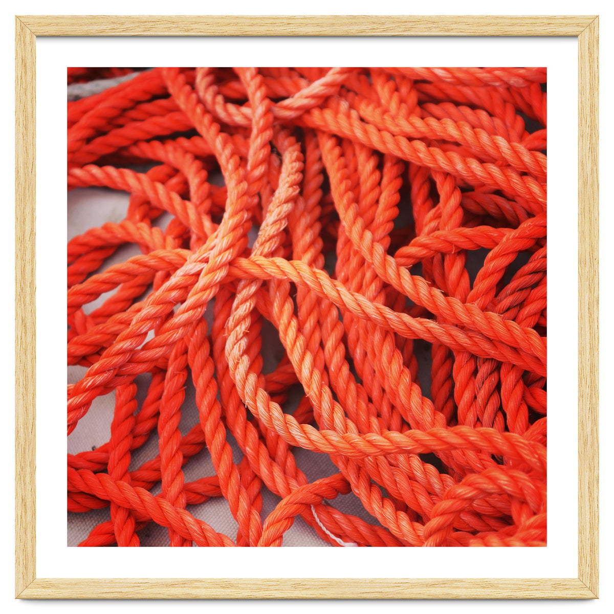 Orange ropes