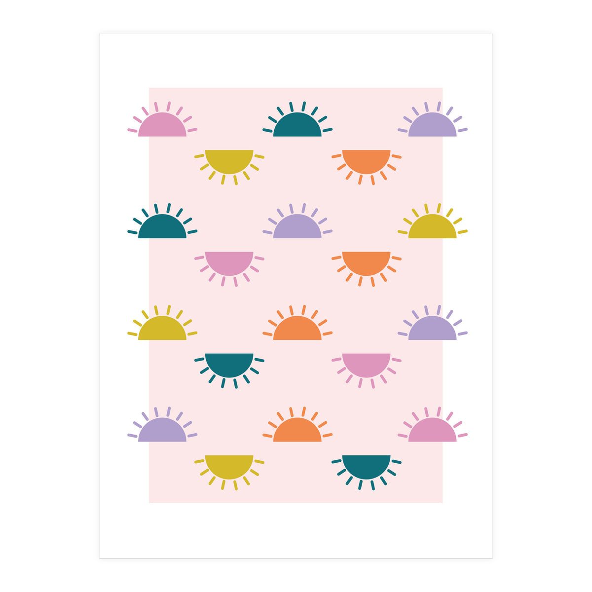 Sun All Over Rgb (Print Only)