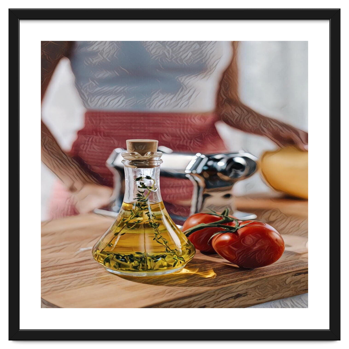 Olive oil and tomatoes