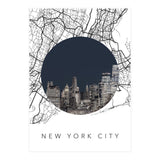 New York City Streets Collage (Print Only) thumbnail