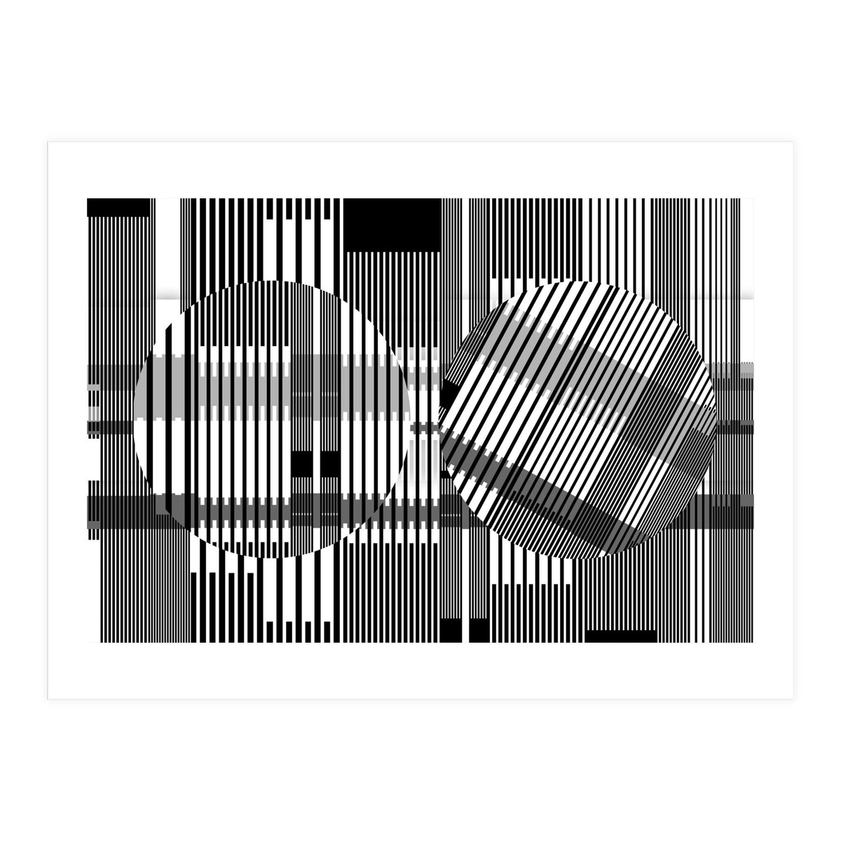 Glitch Global I Serie Urban Nature (Print Only)