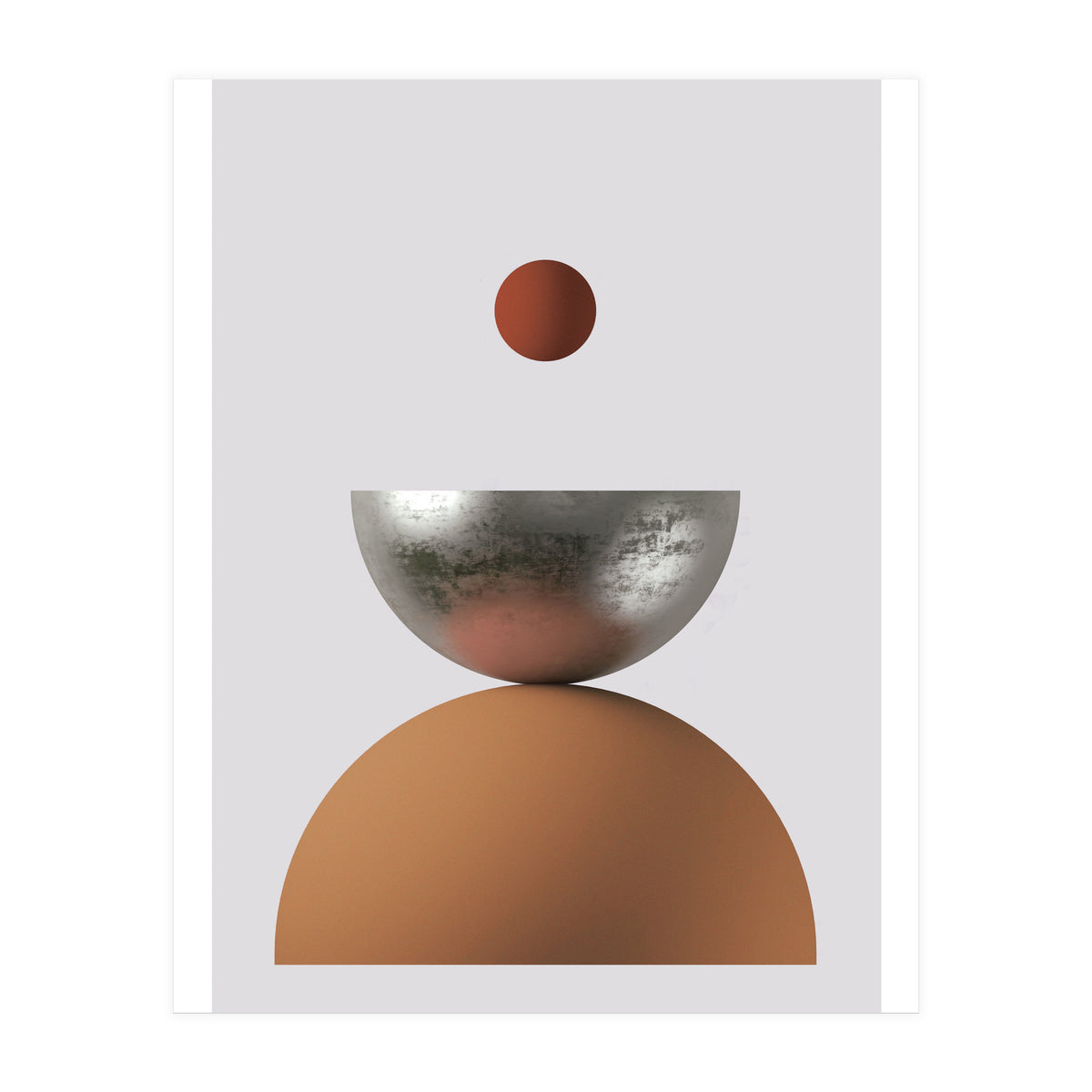 Terracotta balance 01 (Print Only)