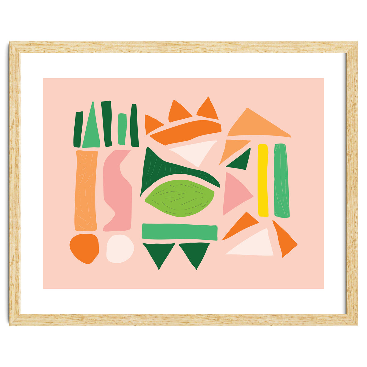 Watermelon Punch Abstract Art