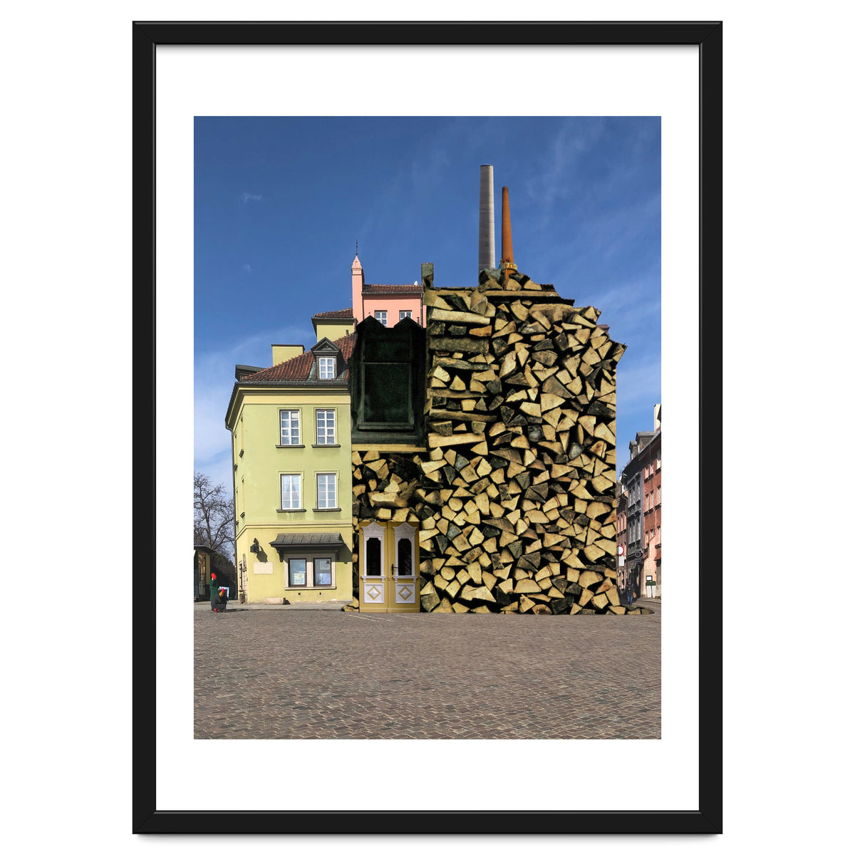 Holz Vor Der Hütten
