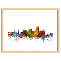 Durham England Skyline Cityscape