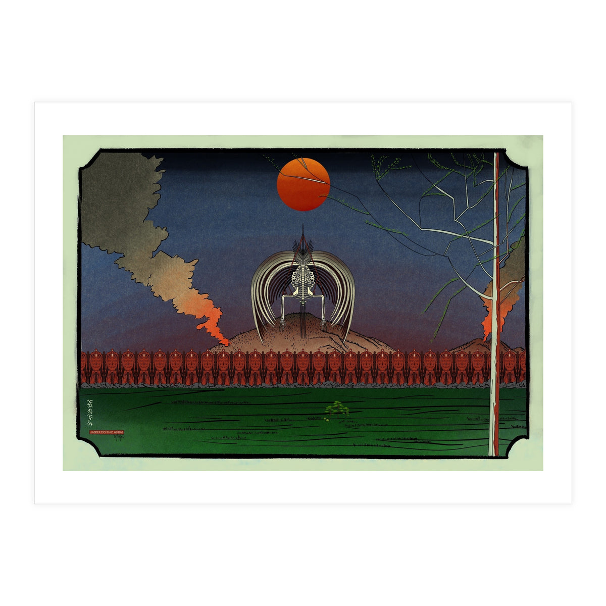Attack on Titan: Rumbling Ukiyo-e (Print Only)