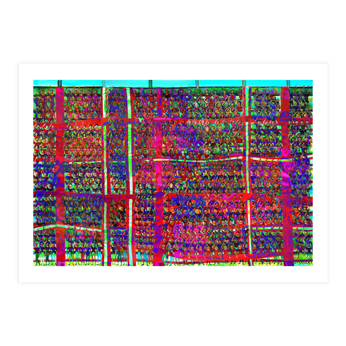 Gran Hinchada Roja 17 (Print Only)