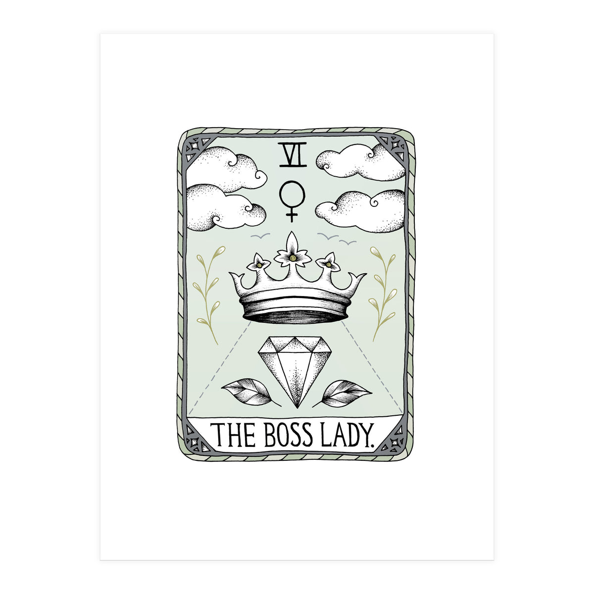 The Boss Lady (Print Only)