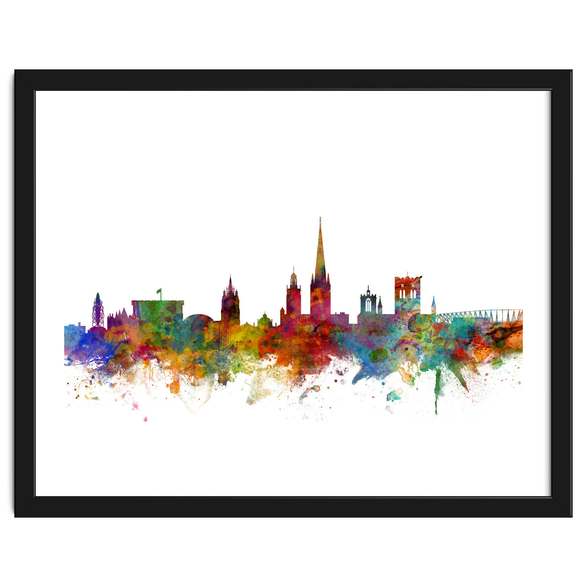 Norwich England Skyline