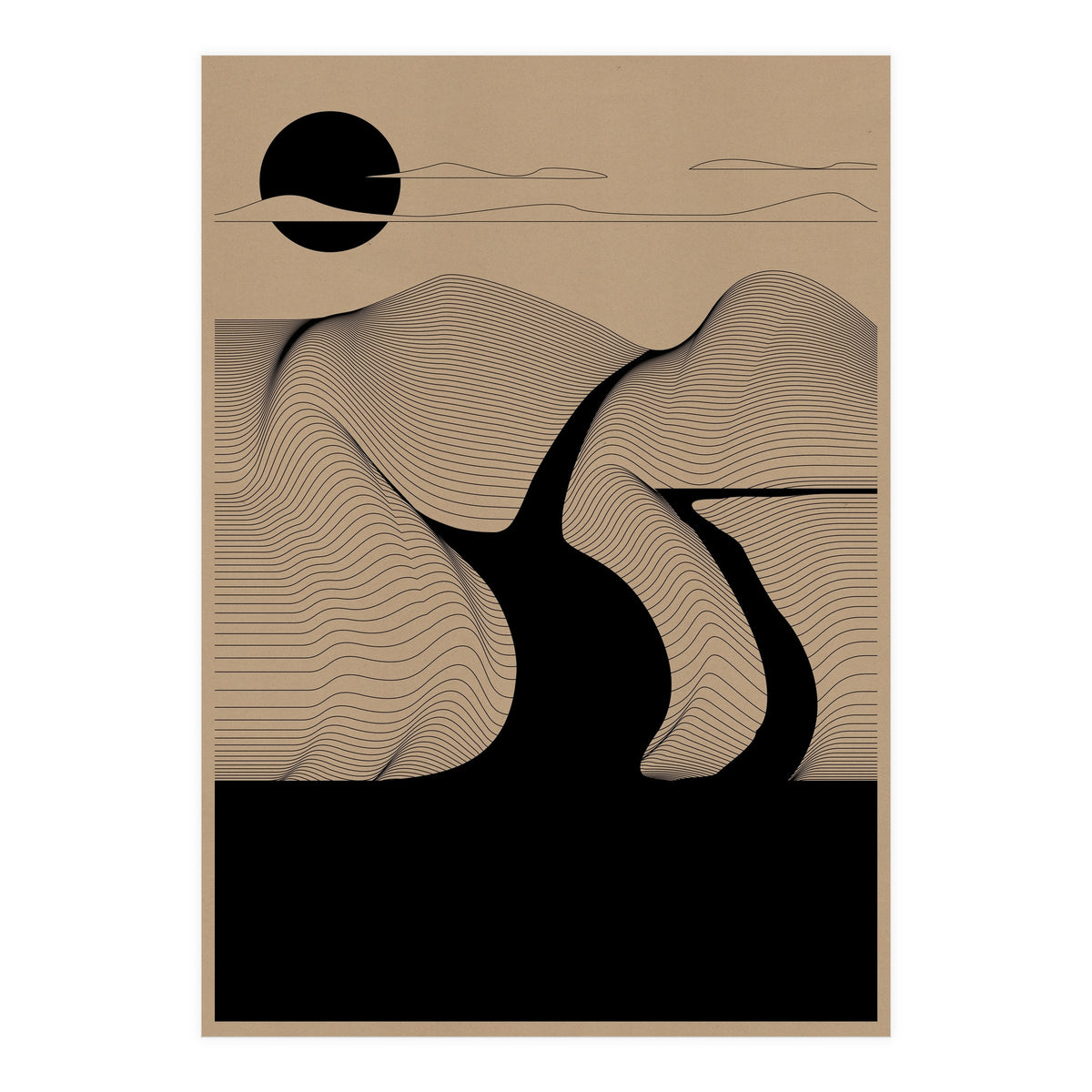 Another Place With A Lake (Print Only)