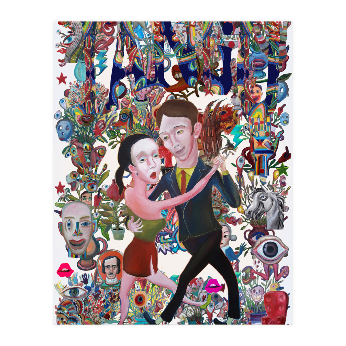 Tango Nuevo Tapiz 5 (Print Only)