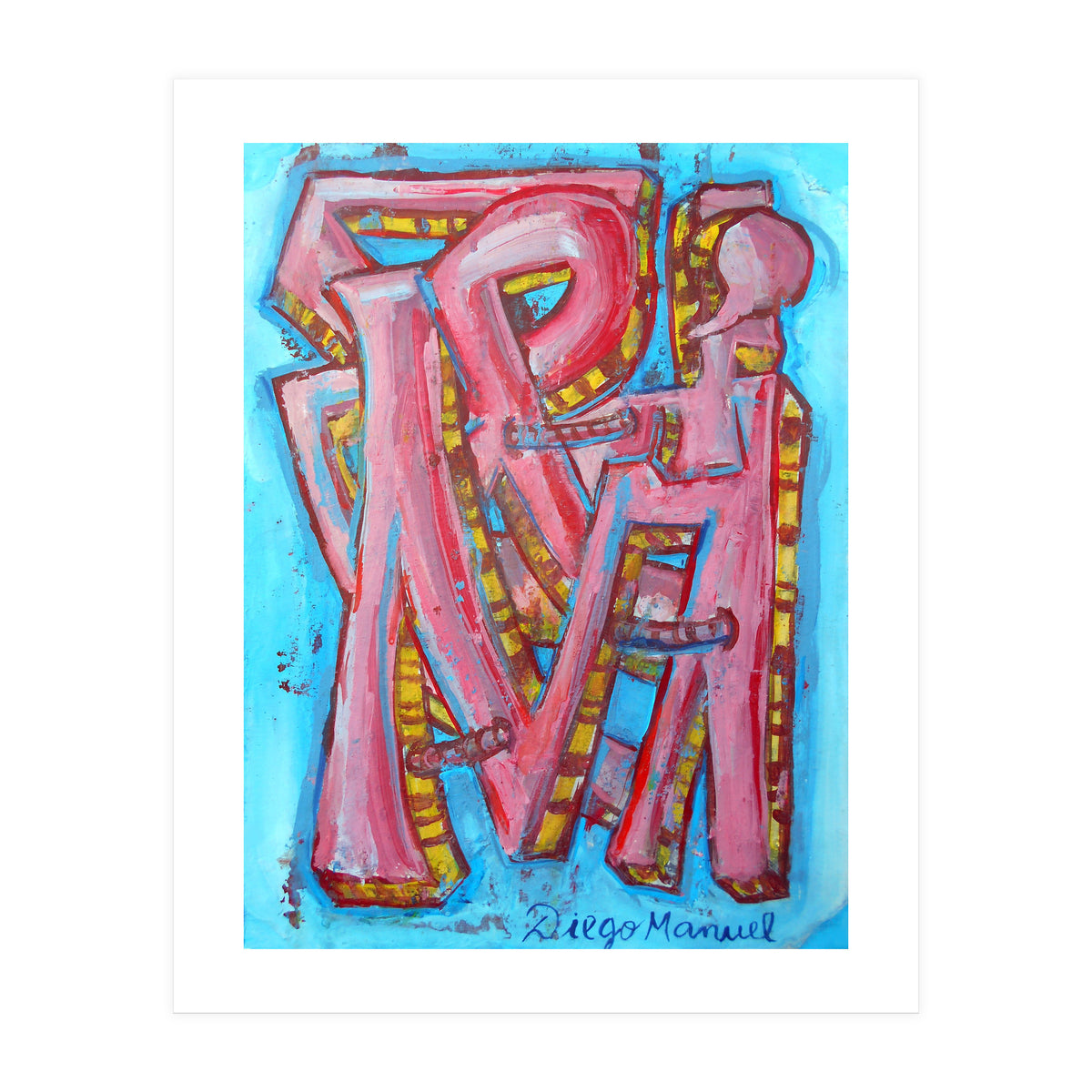 Pop Abstracto 2021 2 (Print Only)