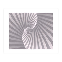 Abstract Retro Spiral (Print Only)