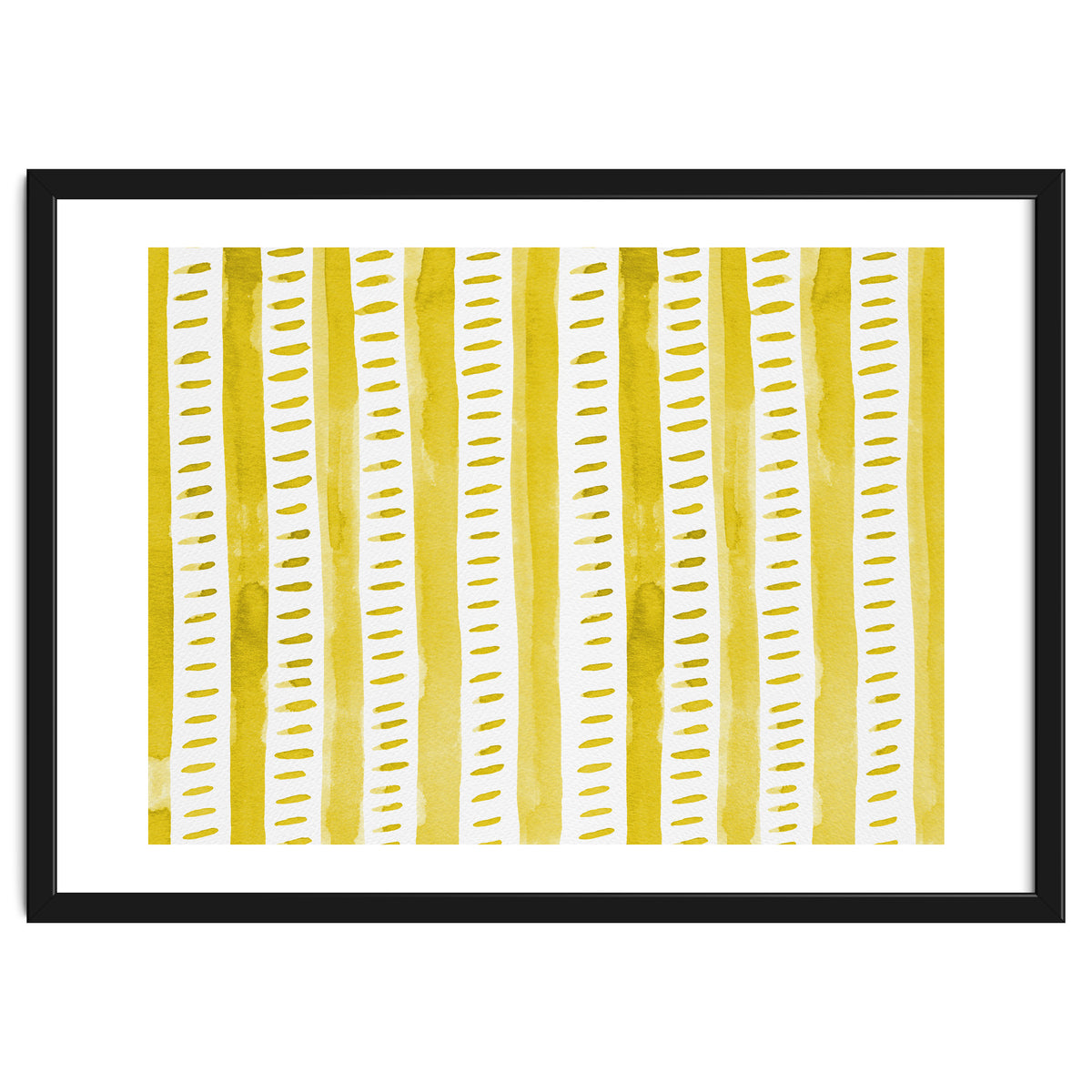 Vertical Yellow Lines