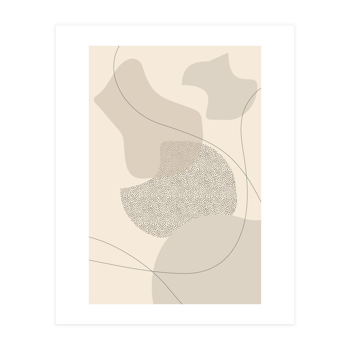 Mid-Century Modern No. 2 | brown   (Print Only)