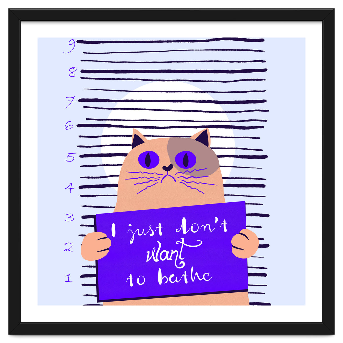 I just don't want to bathe