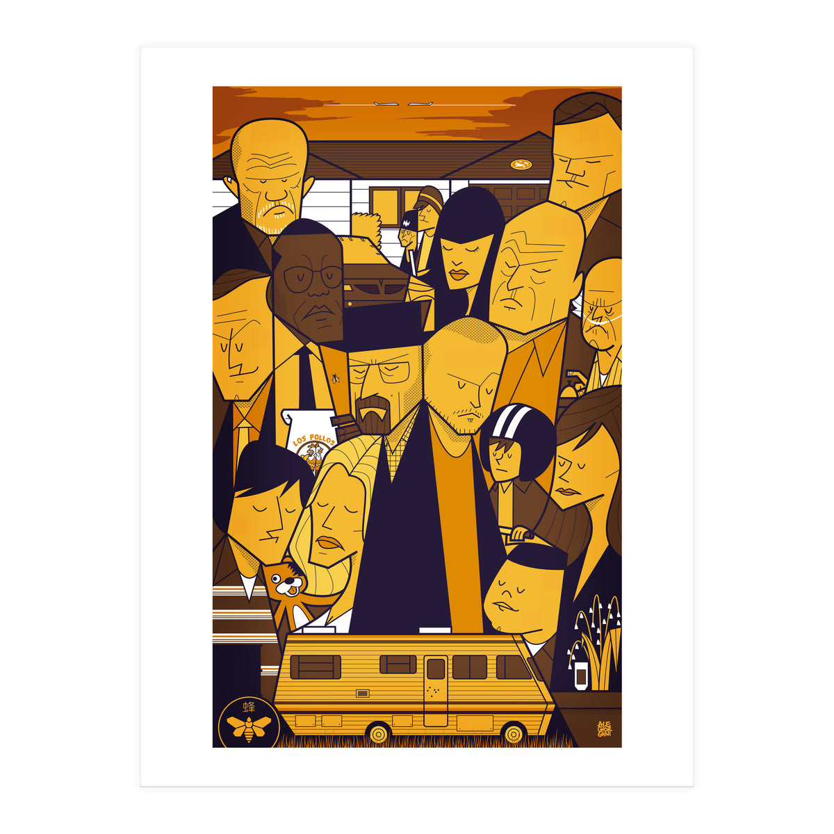 Breaking Bad Yellow (Print Only)