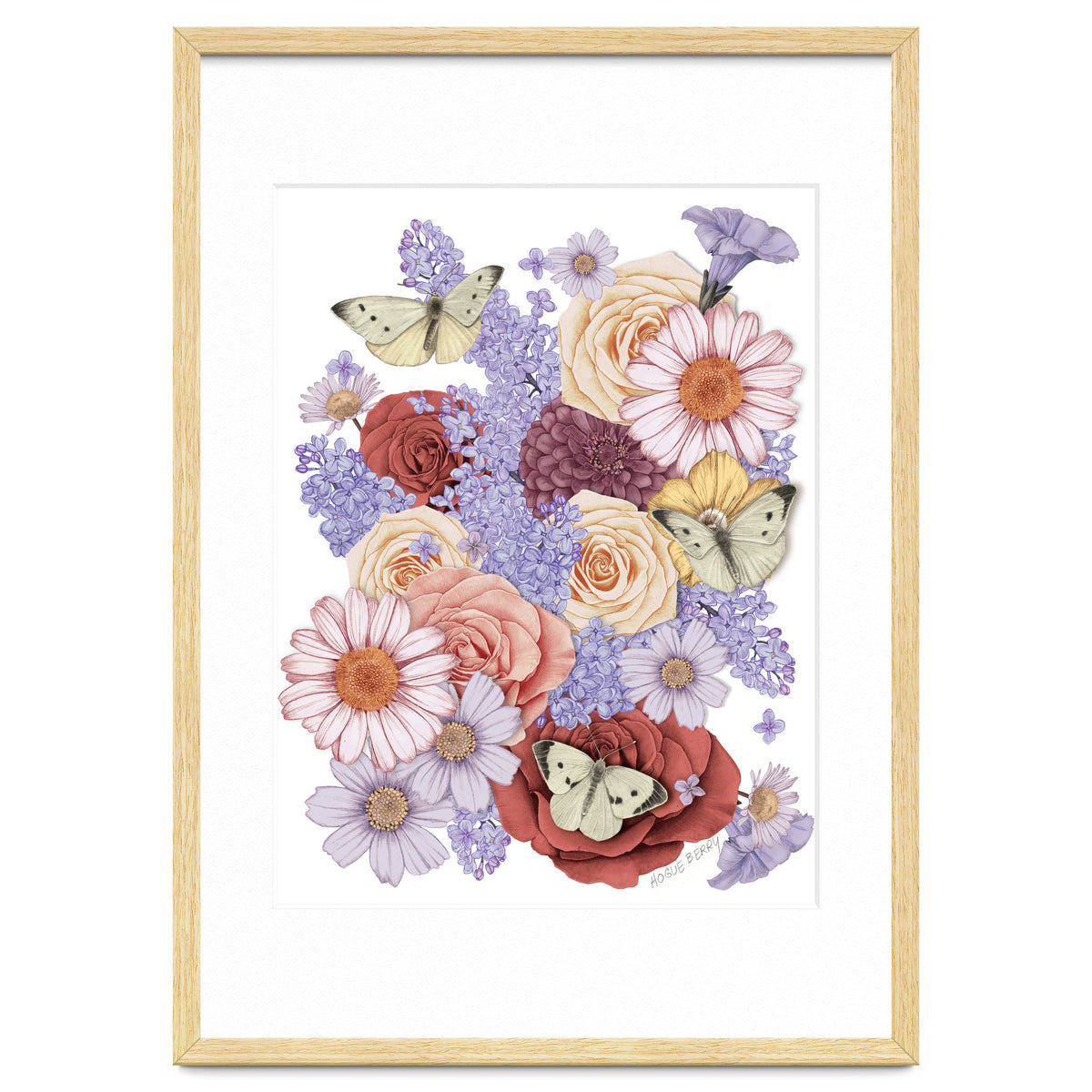 Flowers and Butterflies