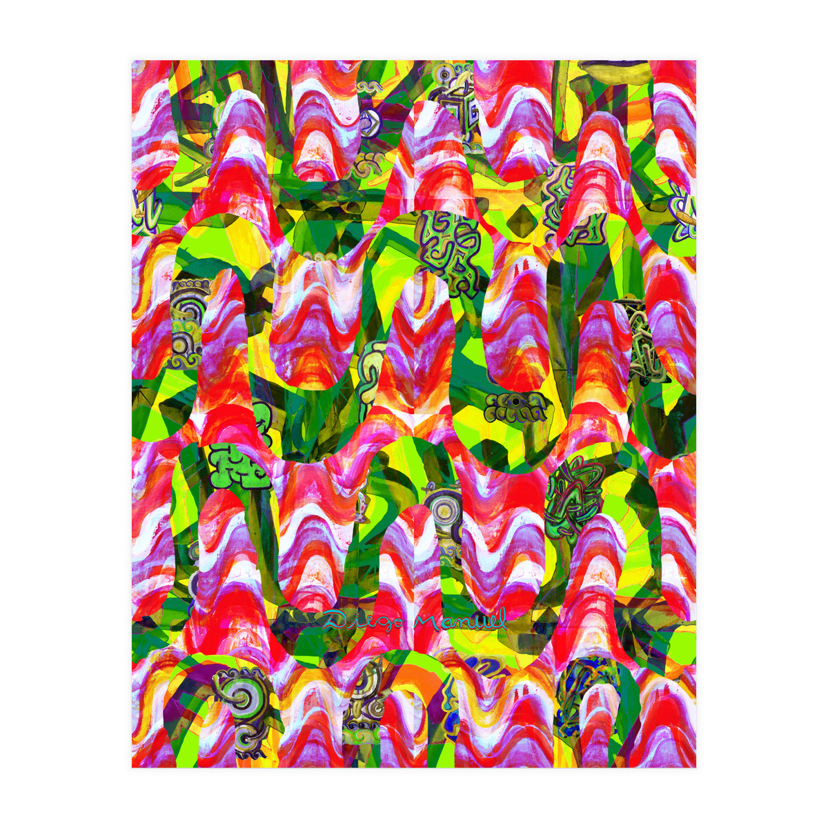 Pop Abstract 17 (Print Only)