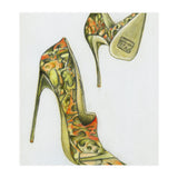 Green stiletto shoes (Print Only) thumbnail