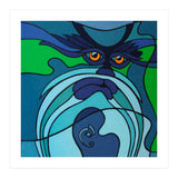 Monkey by Chameleon Amour (Print Only) thumbnail