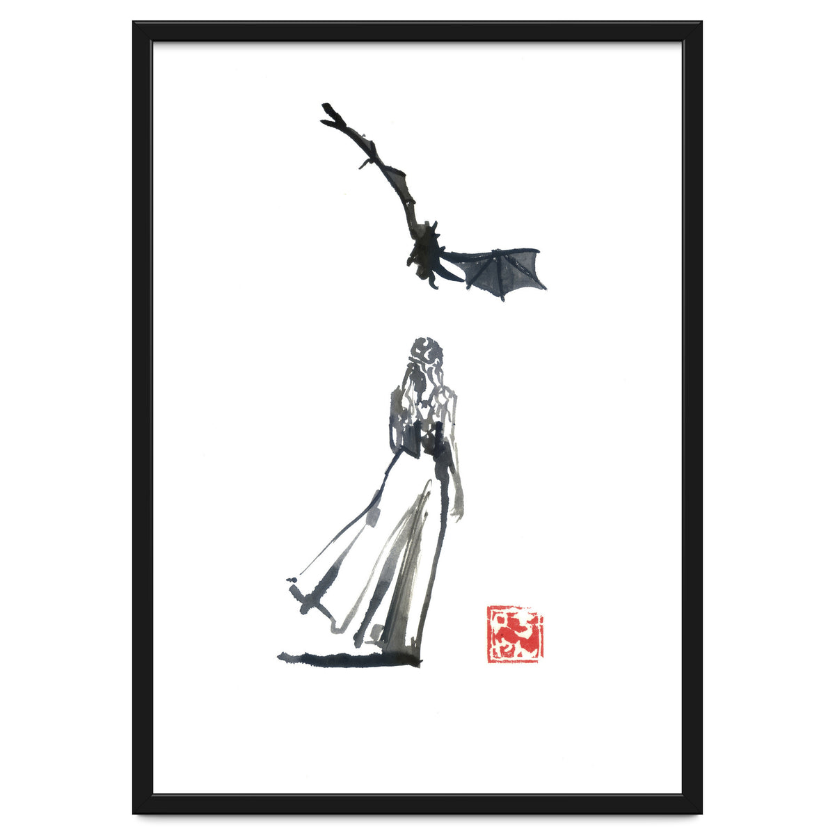 daenerys targaryen and the dragon